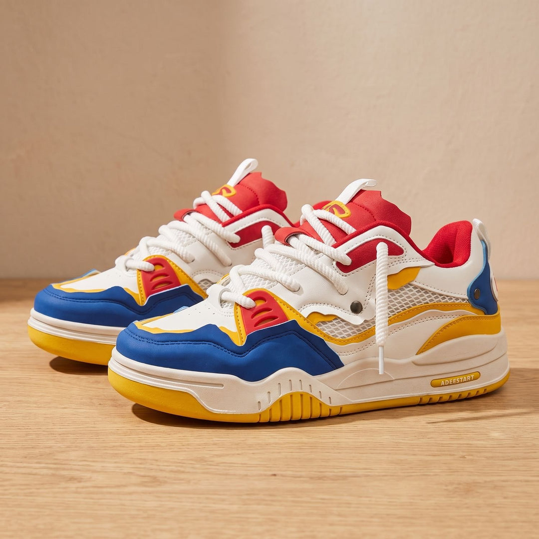Herren Chunky Low-Top Sneaker mit dicker Profilsohle