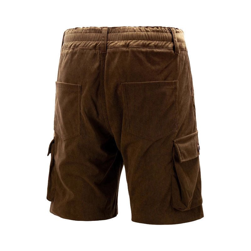 Herren Cord Cargo Shorts mit Klappentaschen
