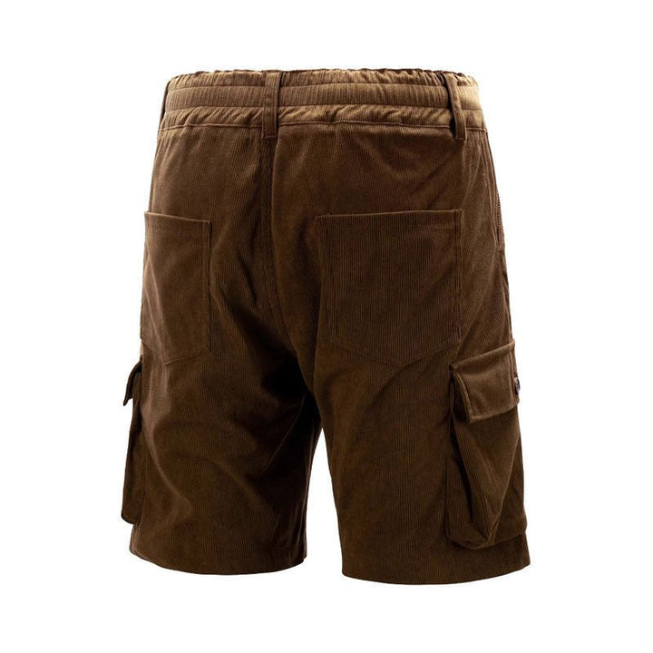 Herren Cord Cargo Shorts mit Klappentaschen