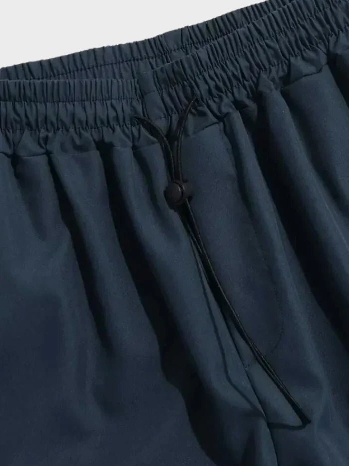 Herren Elastikbund Verstellbare Wide-Leg Cargo Hose
