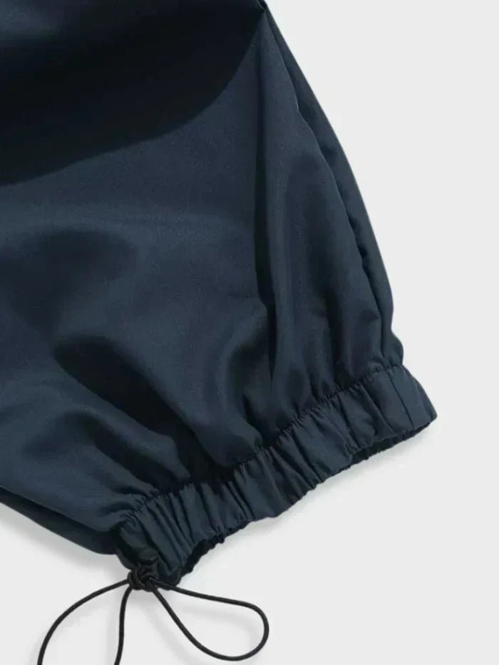 Herren Elastikbund Verstellbare Wide-Leg Cargo Hose