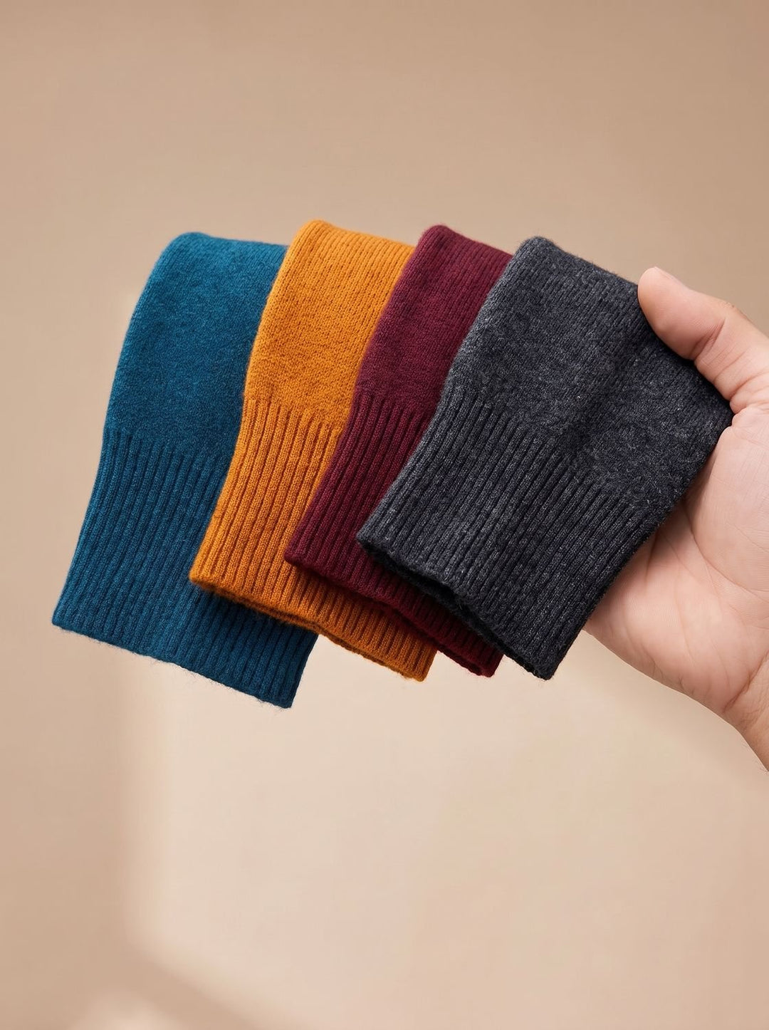 Herren Half-Zip Stehkragen Pullover mit Reißverschluss