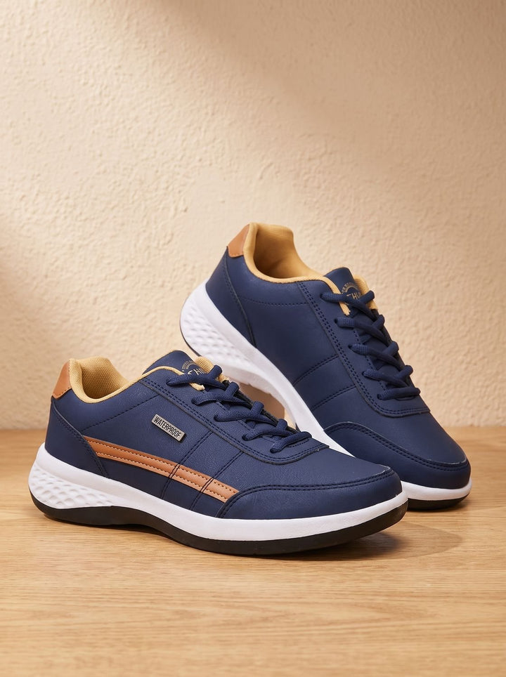 Herren Orthopädische Wasserdichte Schnürschuhe Rutschfeste Sneaker