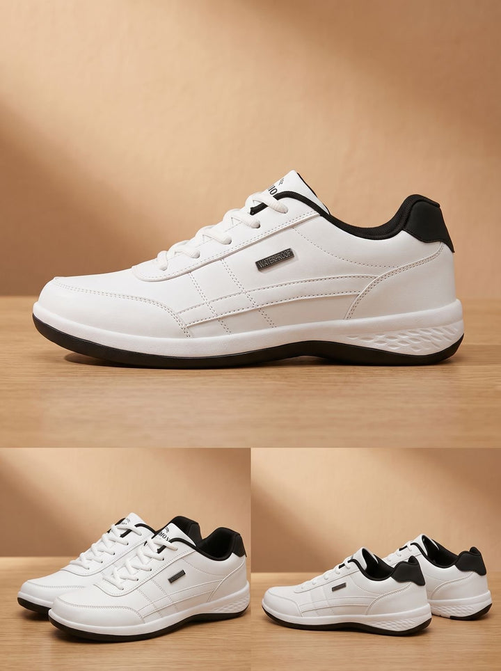 Herren Orthopädische Wasserdichte Schnürschuhe Rutschfeste Sneaker