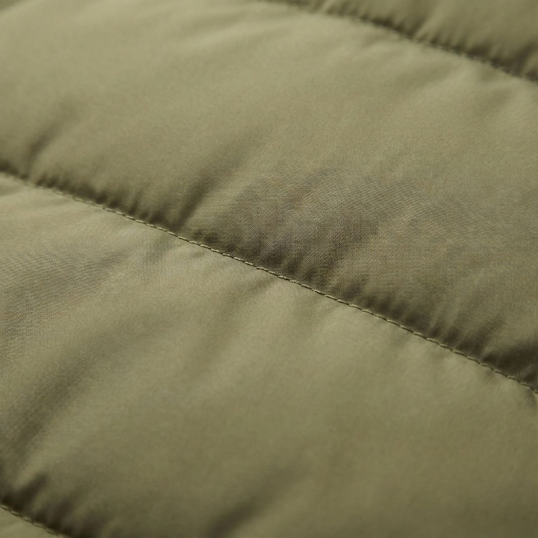 Herren Steppjacke Leichte Zweifarbige Pufferjacke ohne Kapuze