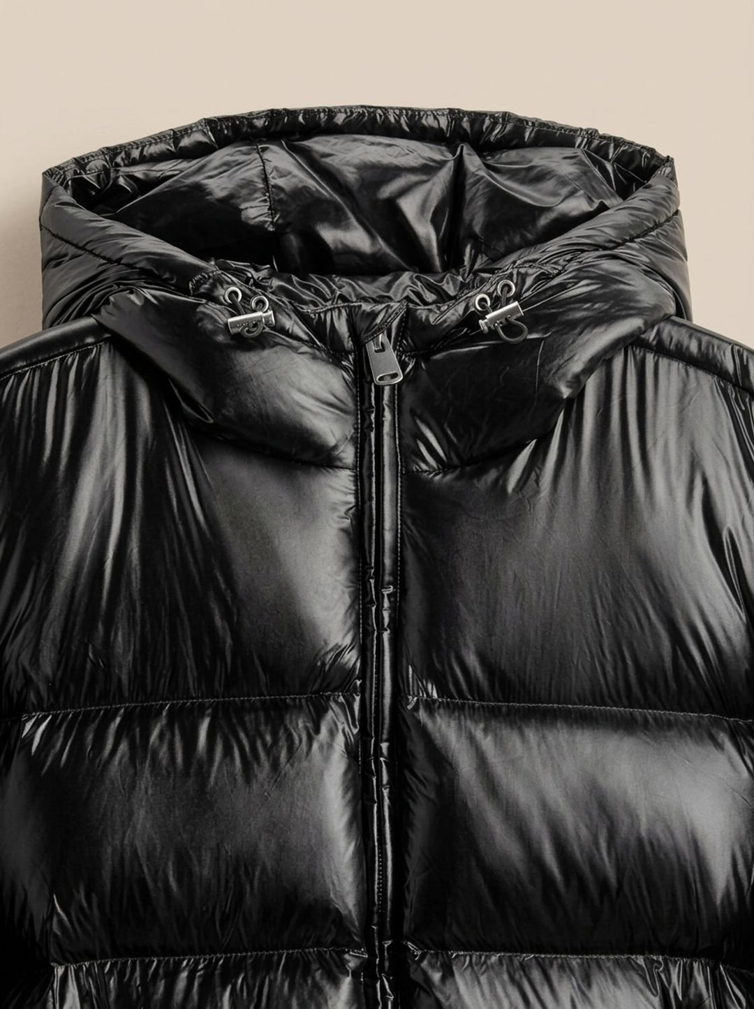 Herren Steppjacke mit Kapuze Wasserabweisende Daunenjacke