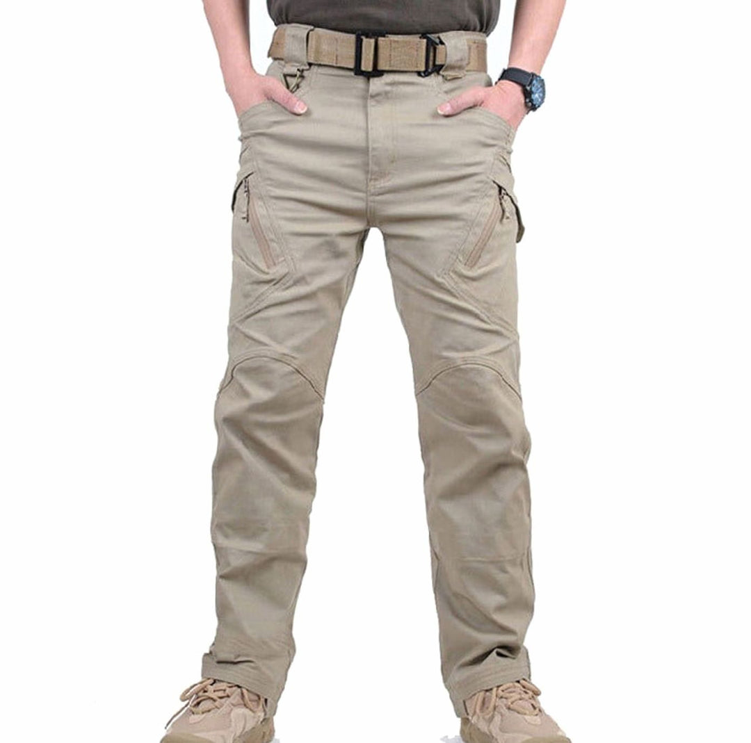 Herren Tactical Cargo Hose Outdoor Wandern Mehrfachtaschen Verstärkte Nähte