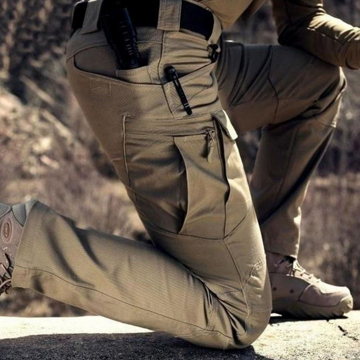 Herren Tactical Cargo Hose Outdoor Wandern Mehrfachtaschen Verstärkte Nähte