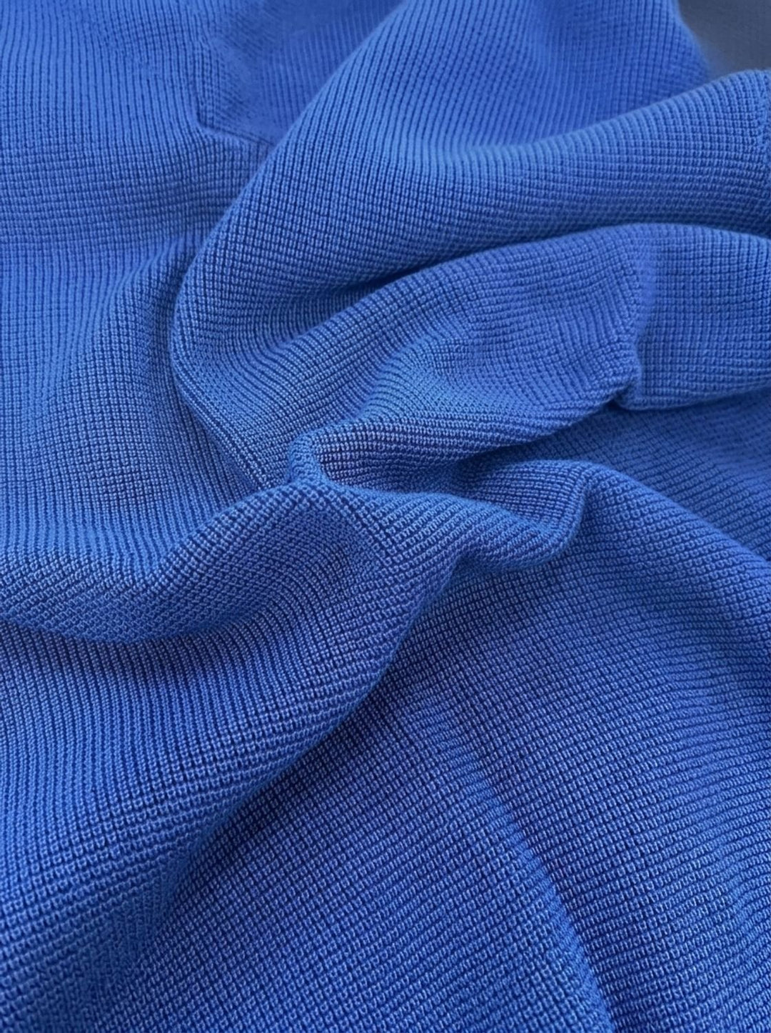Herren Waffelstrick-Pullover mit Knopf-Stehkragen und Ellbogenpatches