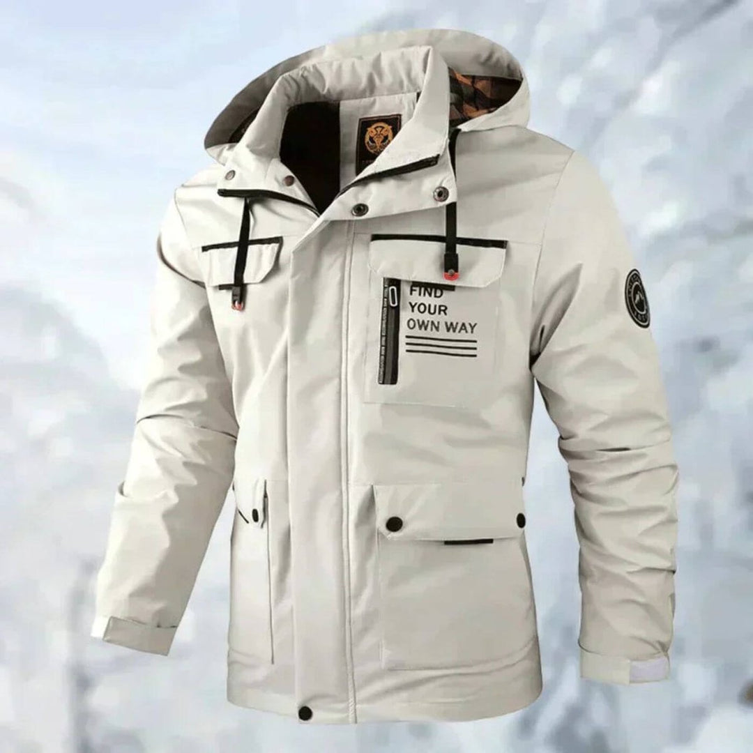 Maximilian Waterproof Hooded Quilted Outdoor Jacket