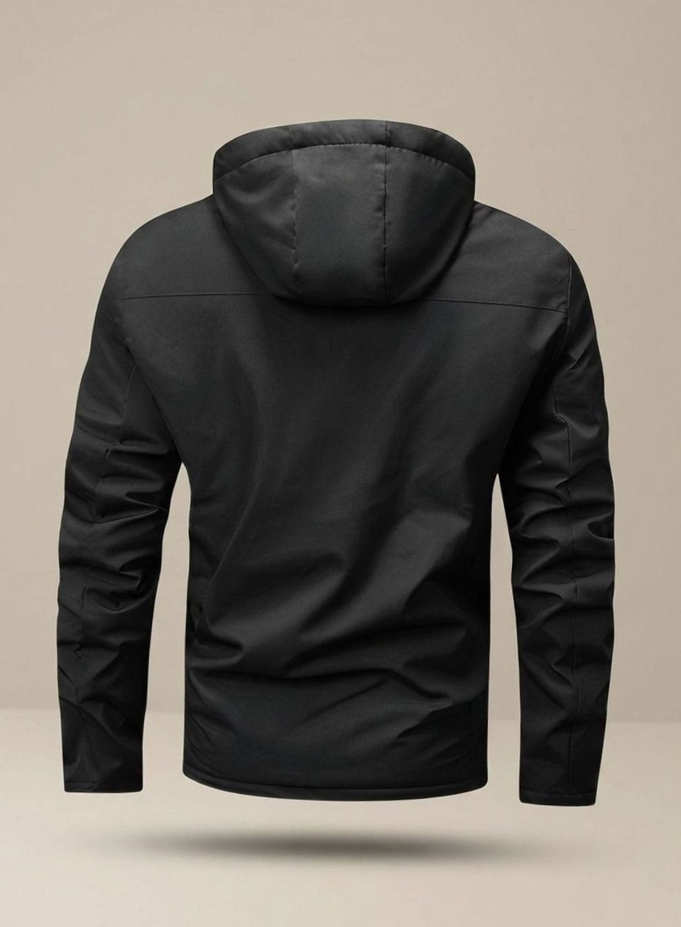 Herren Winterjacke Wasserdichte Kapuzenjacke Warm Gefüttert