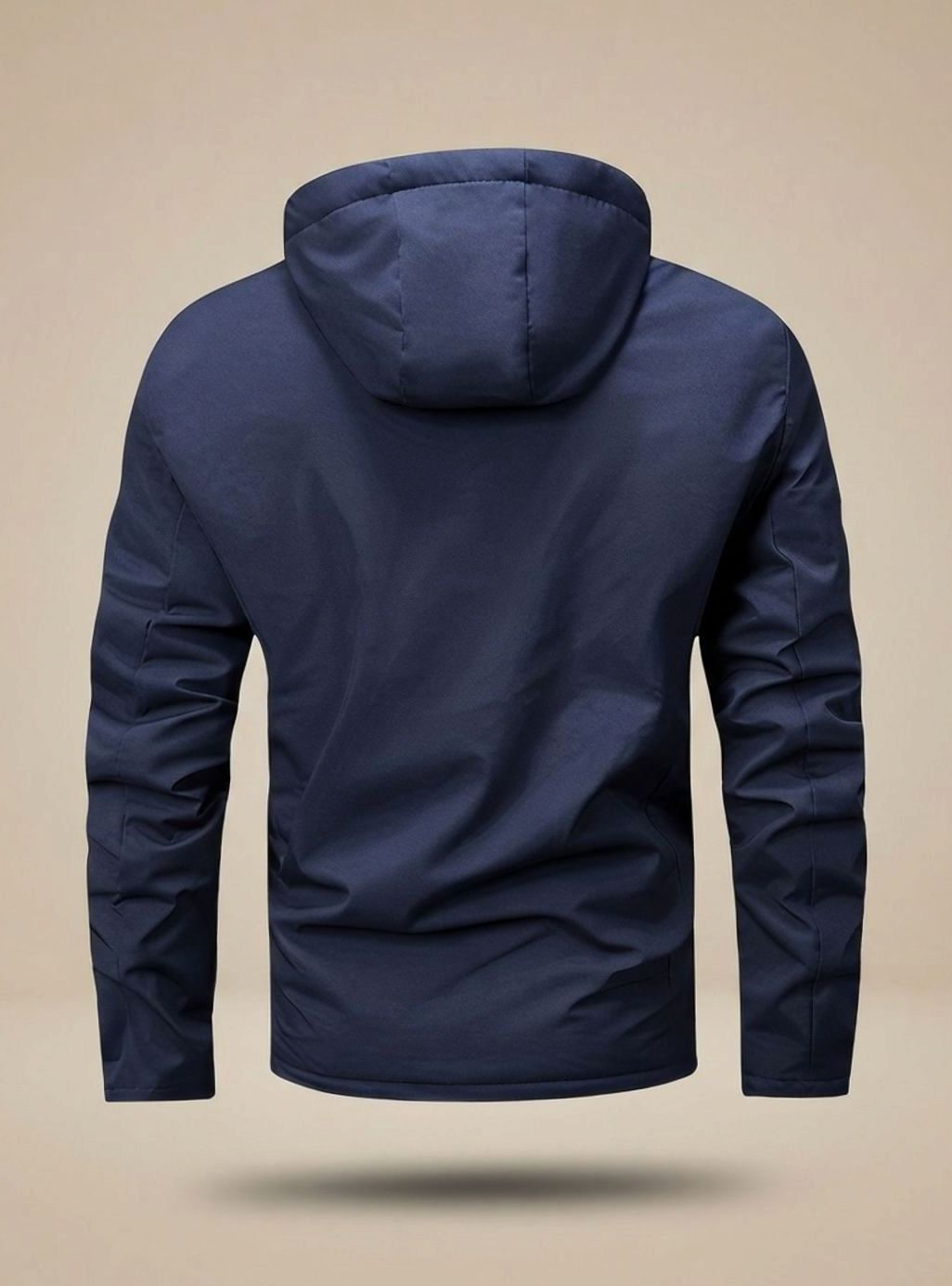 Herren Winterjacke Wasserdichte Kapuzenjacke Warm Gefüttert