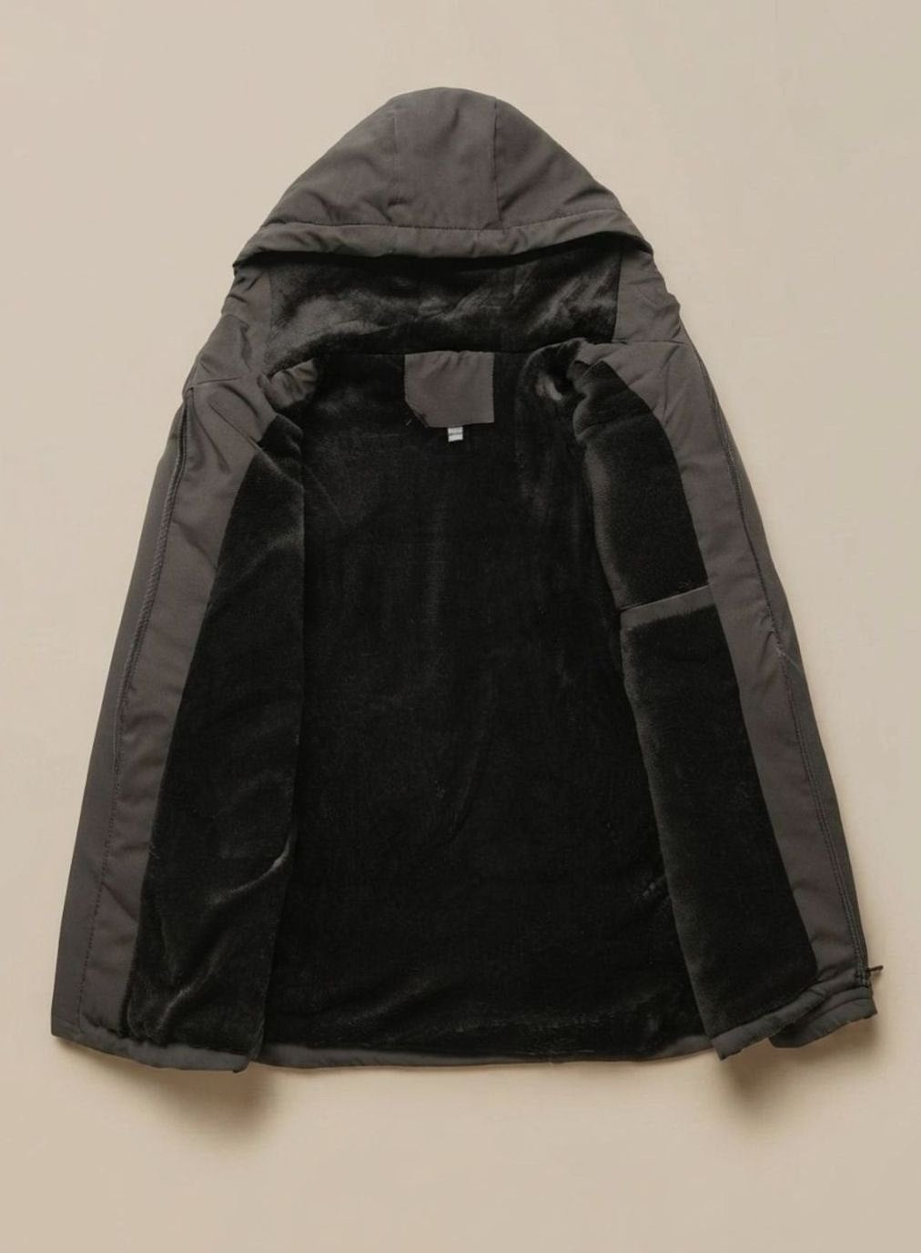 Herren Winterjacke Wasserdichte Kapuzenjacke Warm Gefüttert