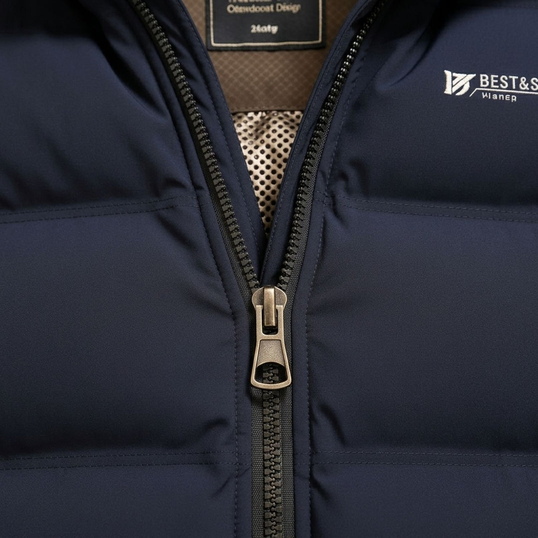Herren Wintermantel Oversized Kapuzenmantel Gefüttert
