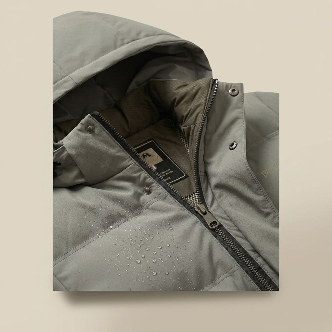 Herren Wintermantel Oversized Kapuzenmantel Gefüttert
