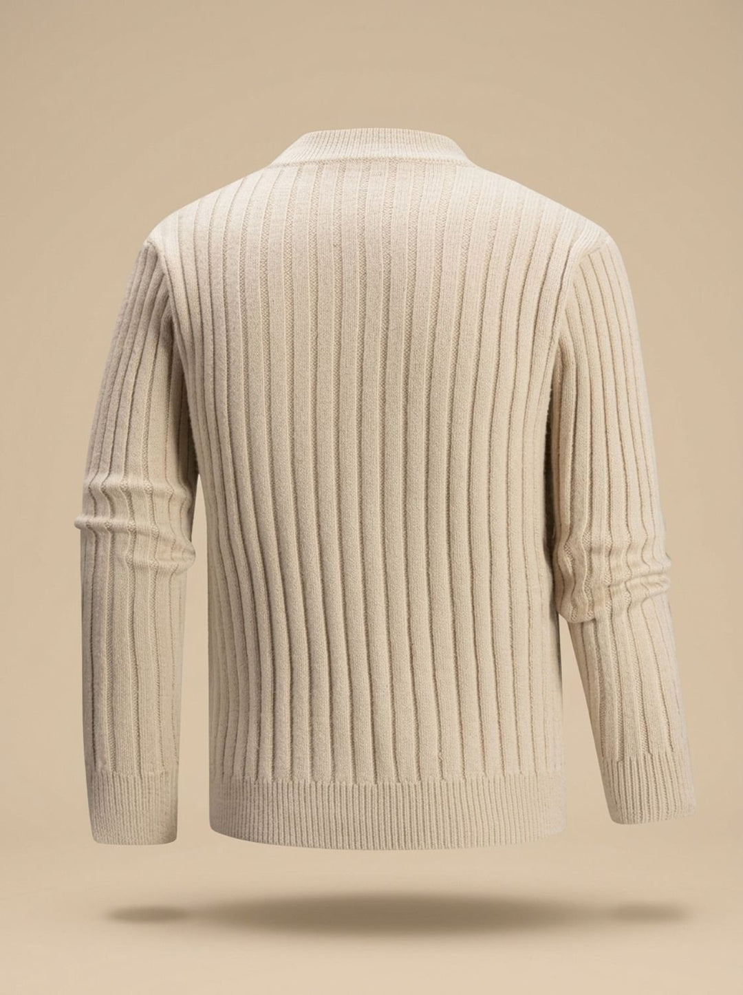 Herren Zopfmuster Feinstrick-Pullover mit kurzem Rollkragen Regular Fit, Blue
