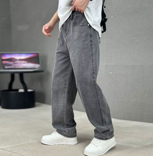Matthias | Herren Frühlings Jeans mit weiter Passform und geradem Schnitt
