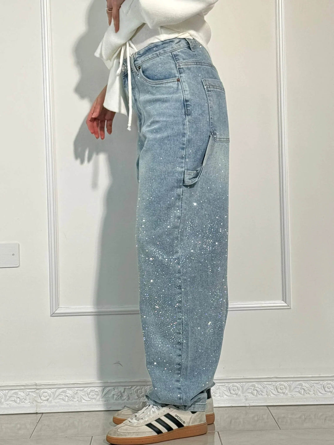 Michaela | Damen Weite Hosen für den Frühling