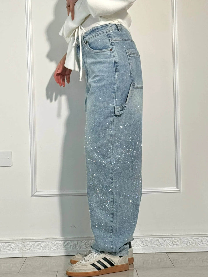 Michaela | Damen Weite Hosen für den Frühling