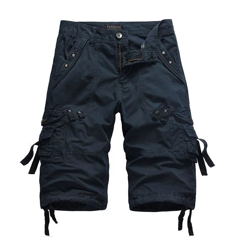 Heinrich | Herren Multi-Taschen Gürtel Cargo-Shorts