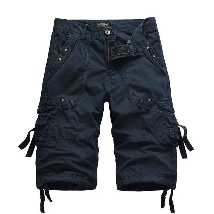 Heinrich | Herren Multi-Taschen Gürtel Cargo-Shorts