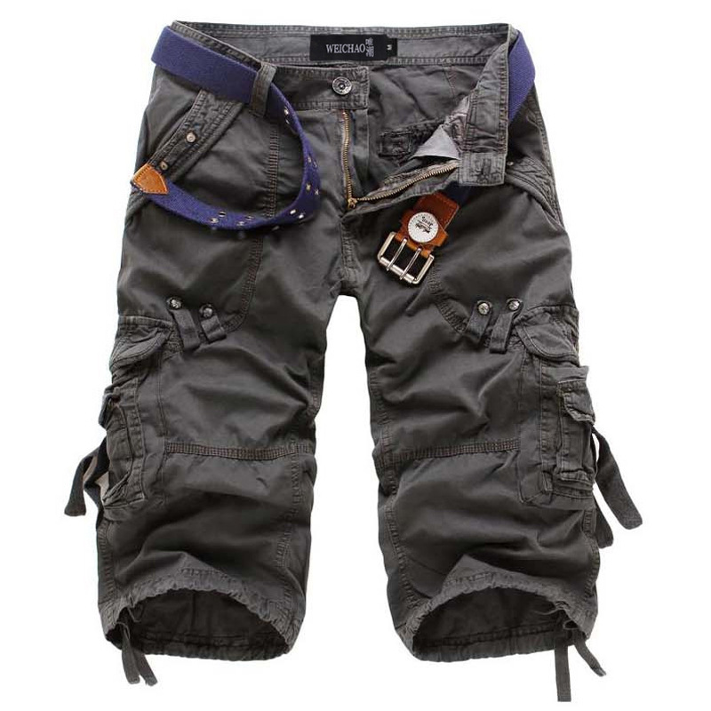 Heinrich | Herren Multi-Taschen Gürtel Cargo-Shorts
