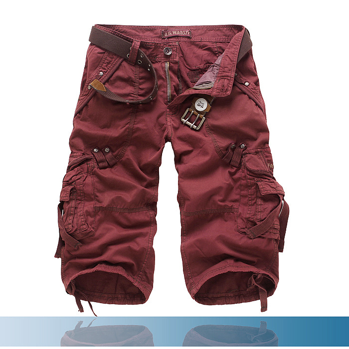 Heinrich | Herren Multi-Taschen Gürtel Cargo-Shorts