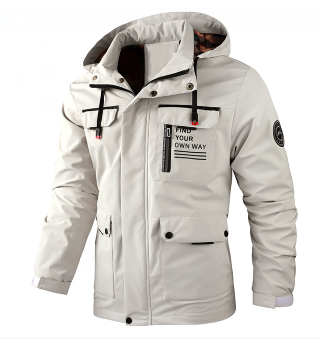 Christian | Herren Leichte Wasserdichte Regenjacke für den Winter