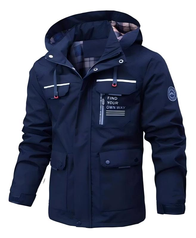 Christian | Herren Leichte Wasserdichte Regenjacke für den Winter