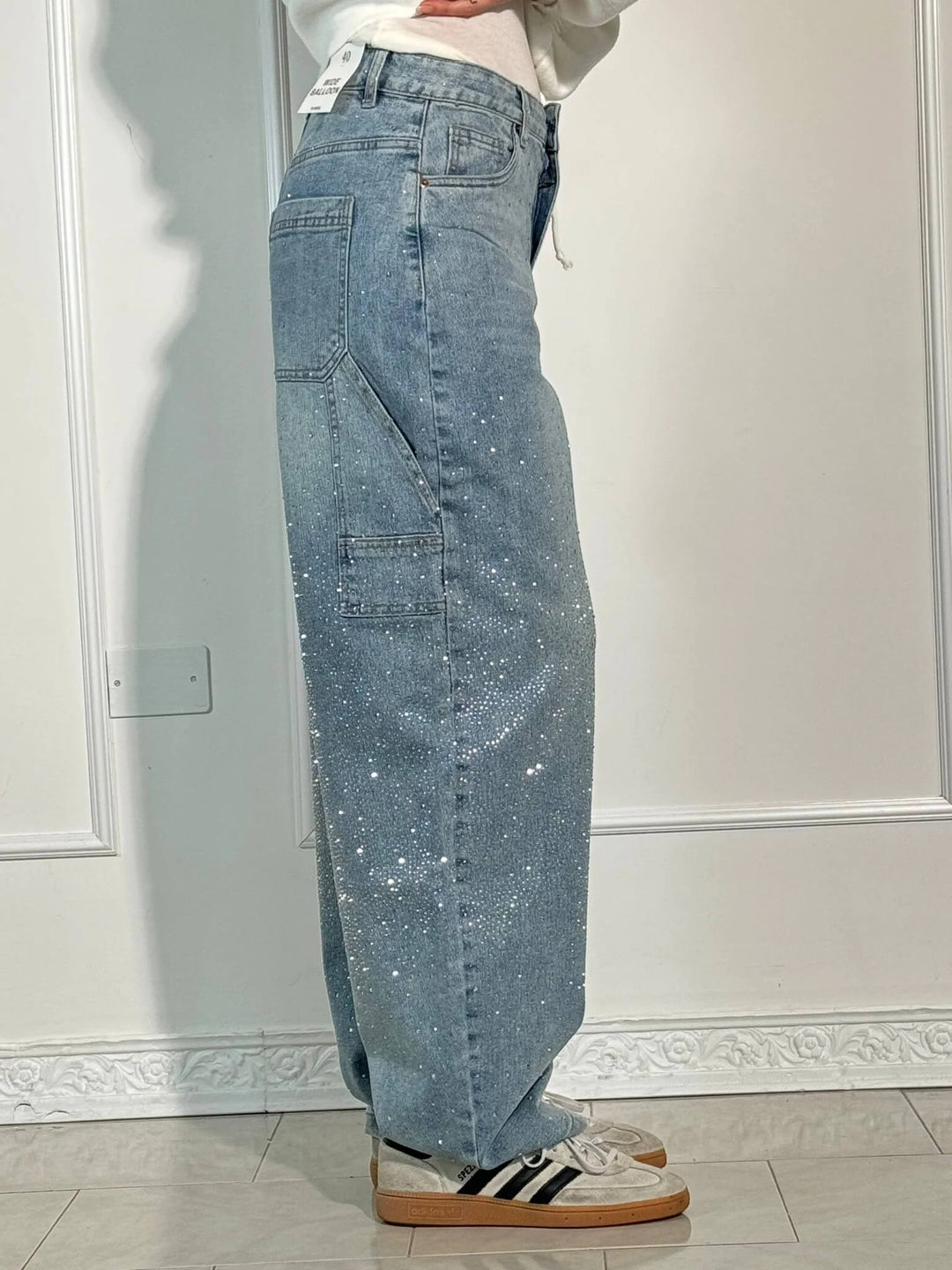 Michaela | Damen Weite Hosen für den Frühling