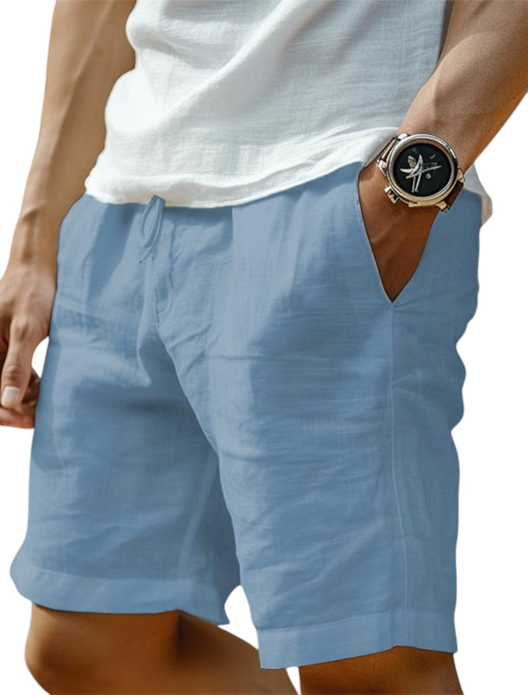Malte | Herren Casual Shorts mit Lockere Passform und Kordelzug