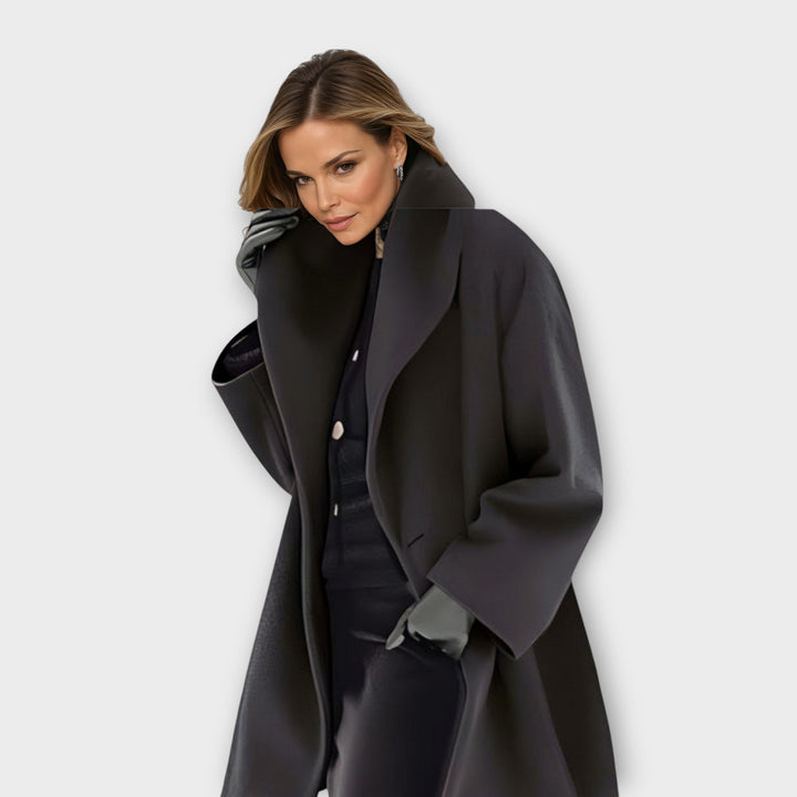 Julia | Damen Oversized Wintermantel im modernen Stil