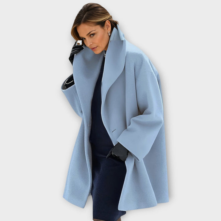 Julia | Damen Oversized Wintermantel im modernen Stil