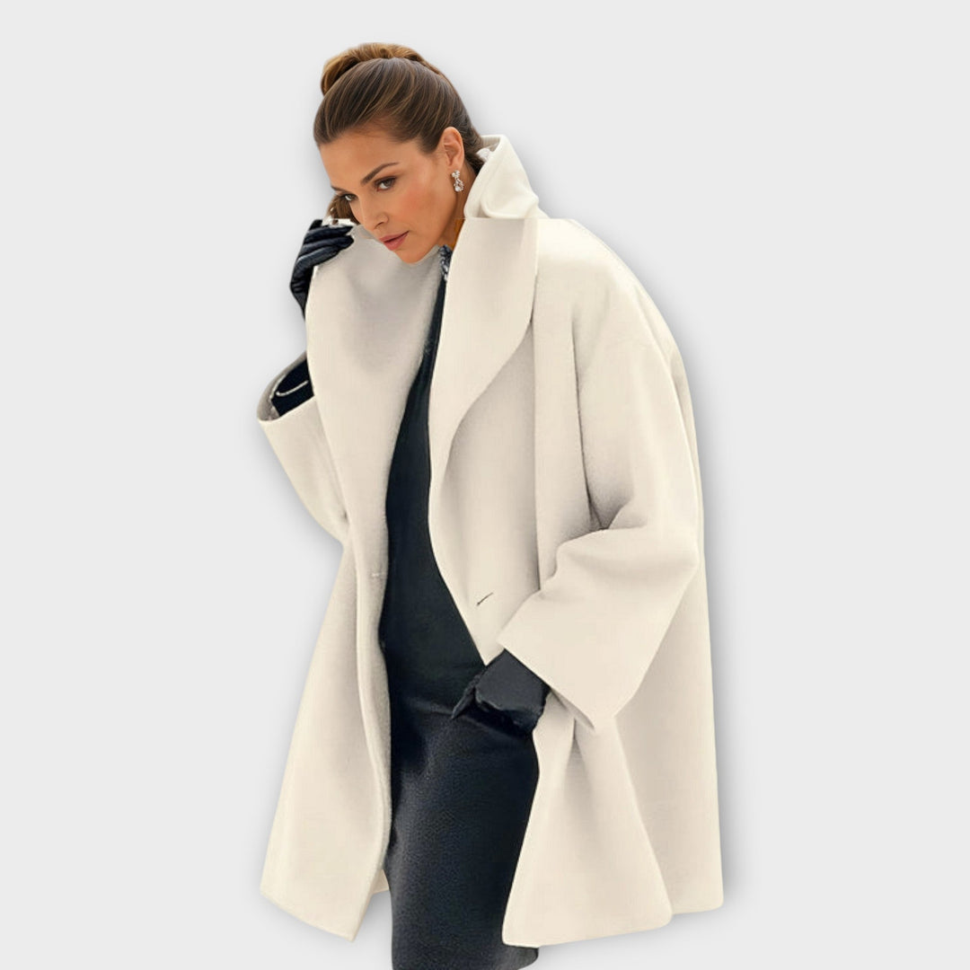 Julia | Damen Oversized Wintermantel im modernen Stil