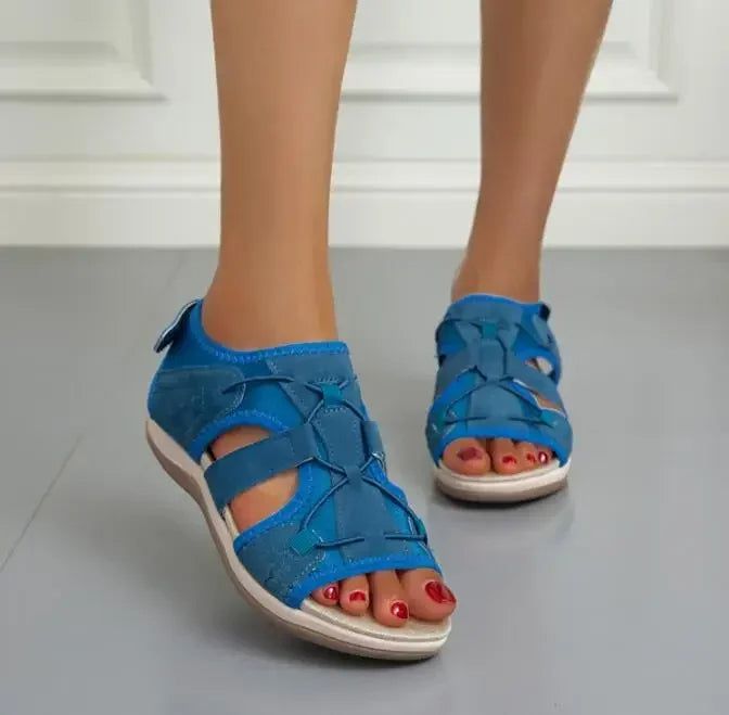 Karin | Damen Riemen Freizeitsandalen Zum Gehen