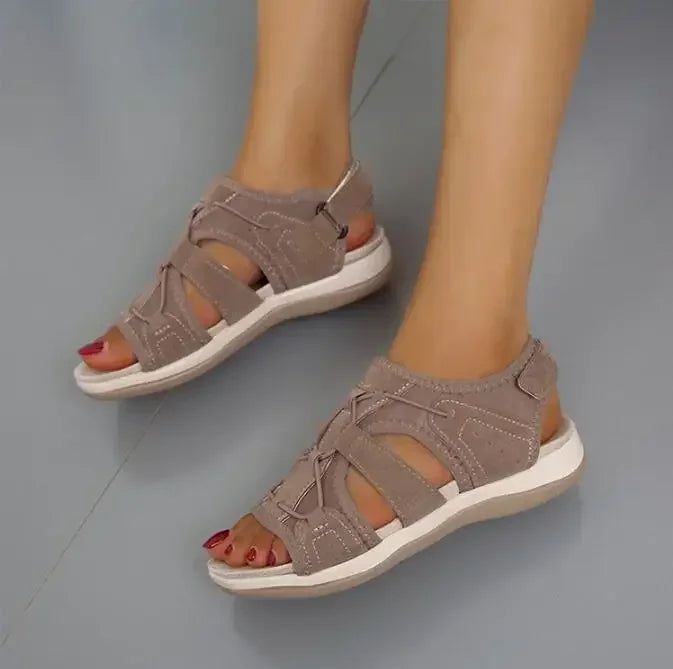 Karin | Damen Riemen Freizeitsandalen Zum Gehen