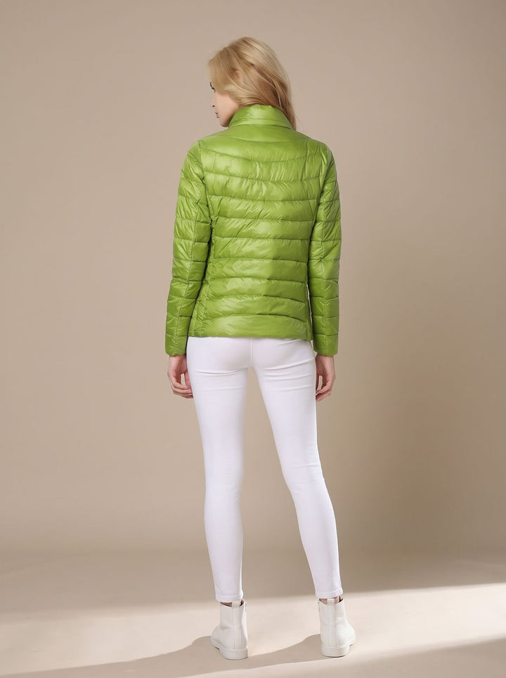 Leichte Daunenjacke Damen wasserdicht gefütterte Steppjacke