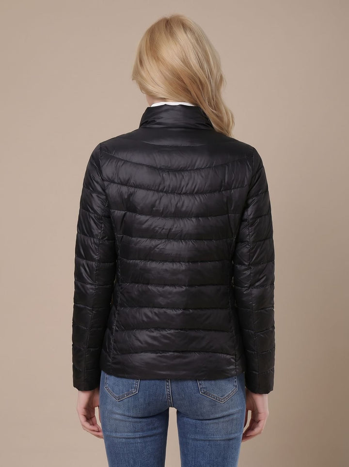 Leichte Daunenjacke Damen wasserdicht gefütterte Steppjacke