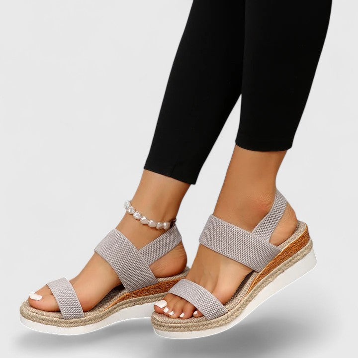 Bettina | Damen Orthopädische Plattform Riemen Sandalen
