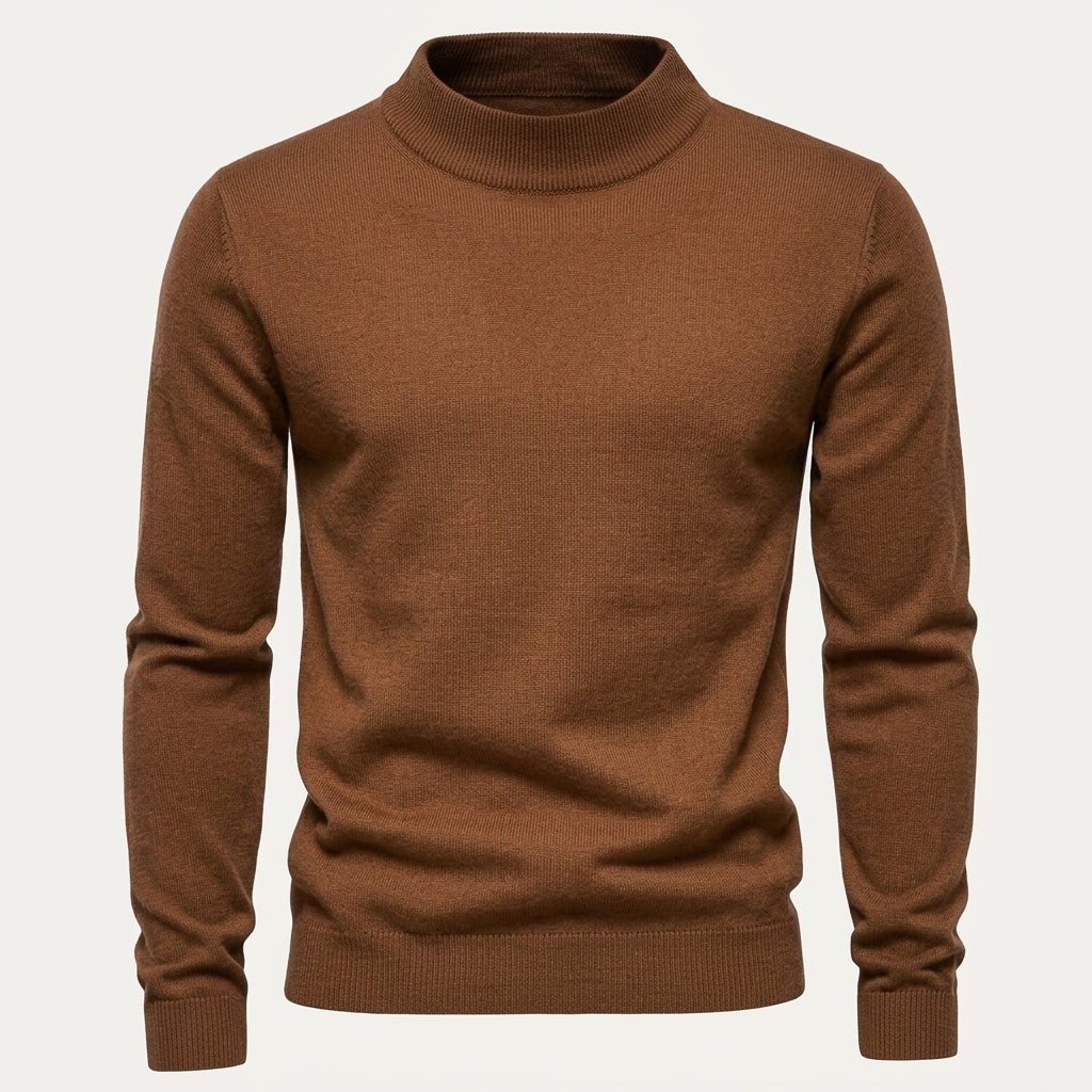 Alexander | Herren Frühlings Slim-Fit Rollkragenpullover