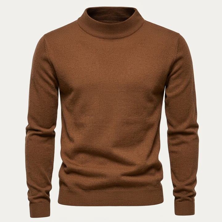 Alexander | Herren Frühlings Slim-Fit Rollkragenpullover