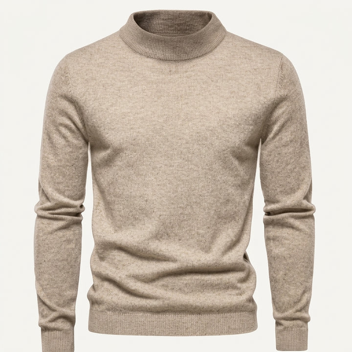 Alexander | Herren Frühlings Slim-Fit Rollkragenpullover