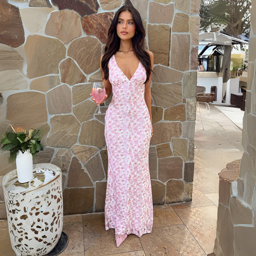 Claudia | Maxi-Kleid für Hochzeitsgäste Damen