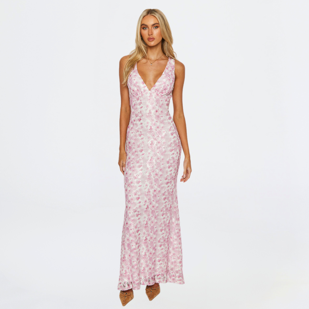 Claudia | Maxi-Kleid für Hochzeitsgäste Damen