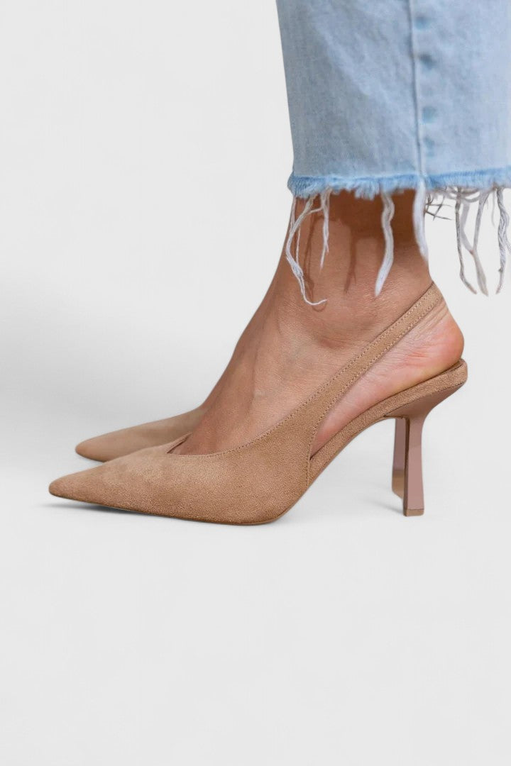 Karin | Damen Elegante Spitz-Toe Pumps