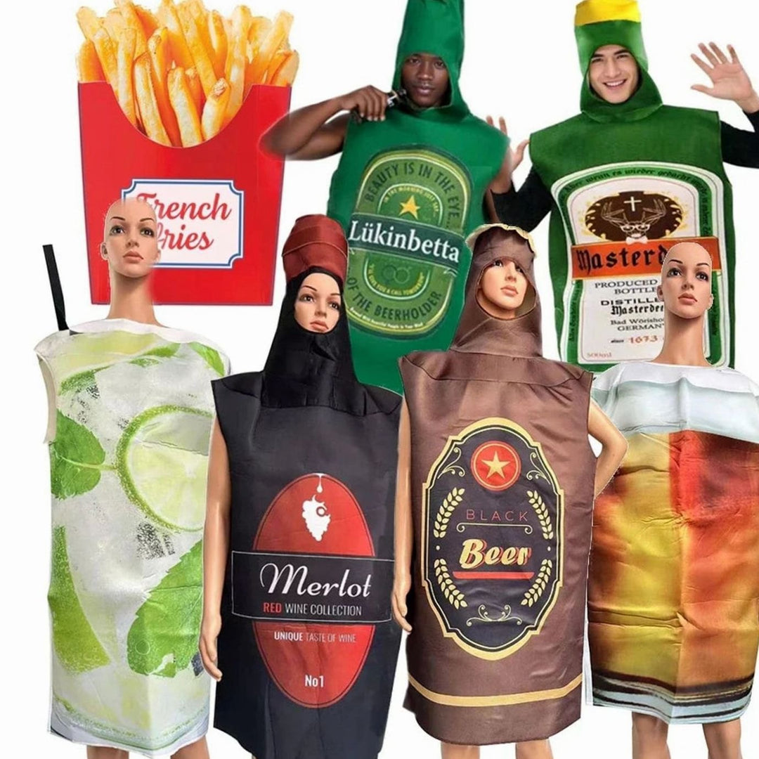 Unisex Überwurf-Kostüm für Karneval Mottoparty Oktoberfest