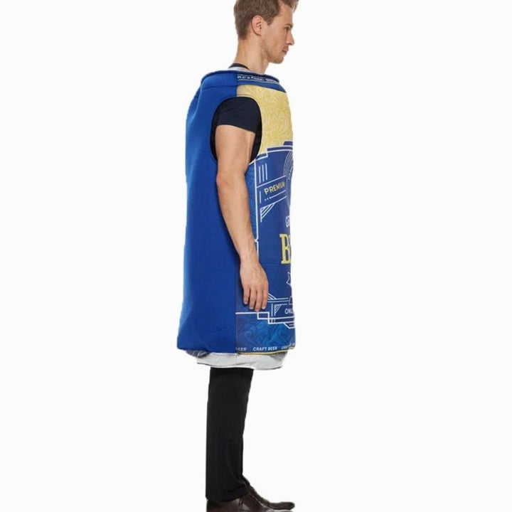Unisex Bier Kostüm Bierglas Bierdose Karnevalsverkleidung