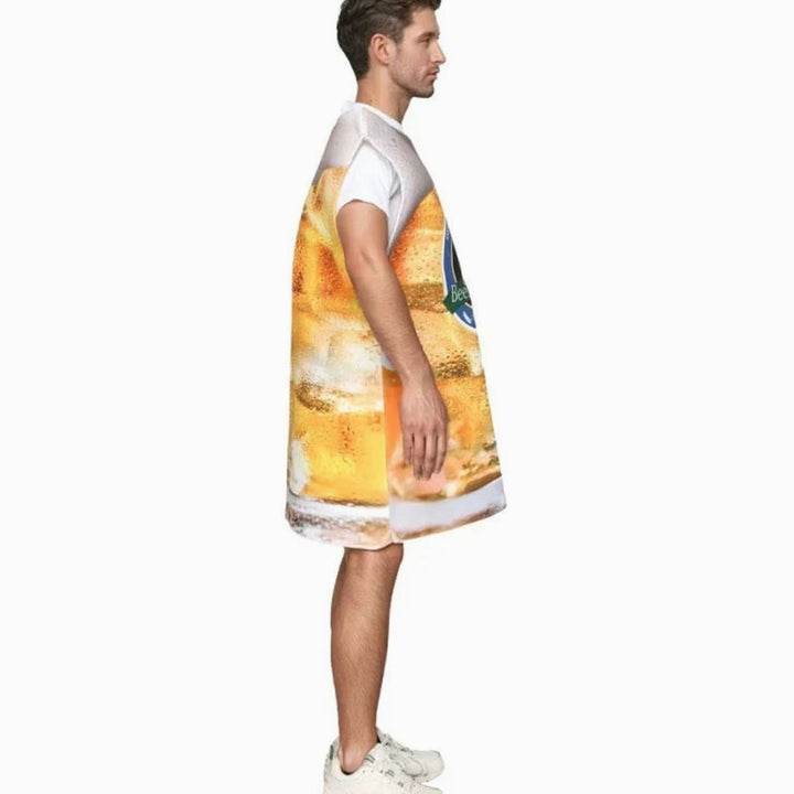 Unisex Bierkrug Kostüm Lustiges Oktoberfest Faschingskostüm Erwachsene