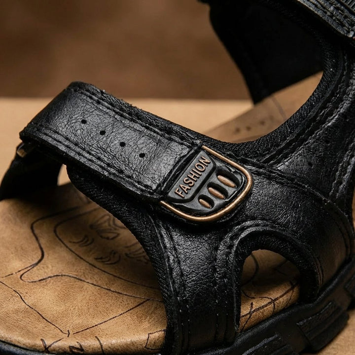 Unisex Outdoor-Trekkingsandalen mit Klettverschluss griffiger Laufsohle
