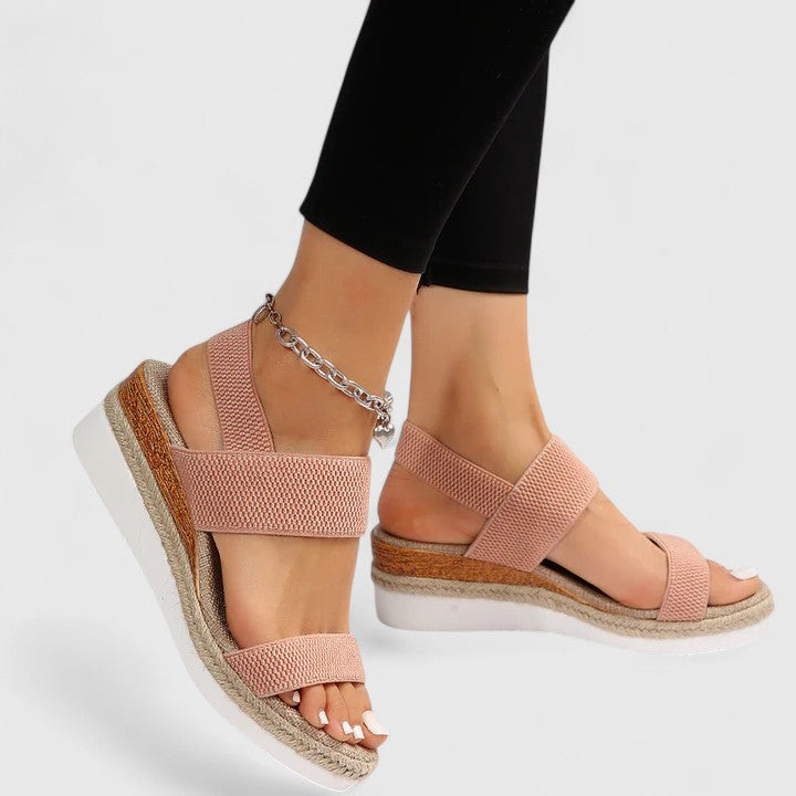 Bettina | Damen Orthopädische Plattform Riemen Sandalen